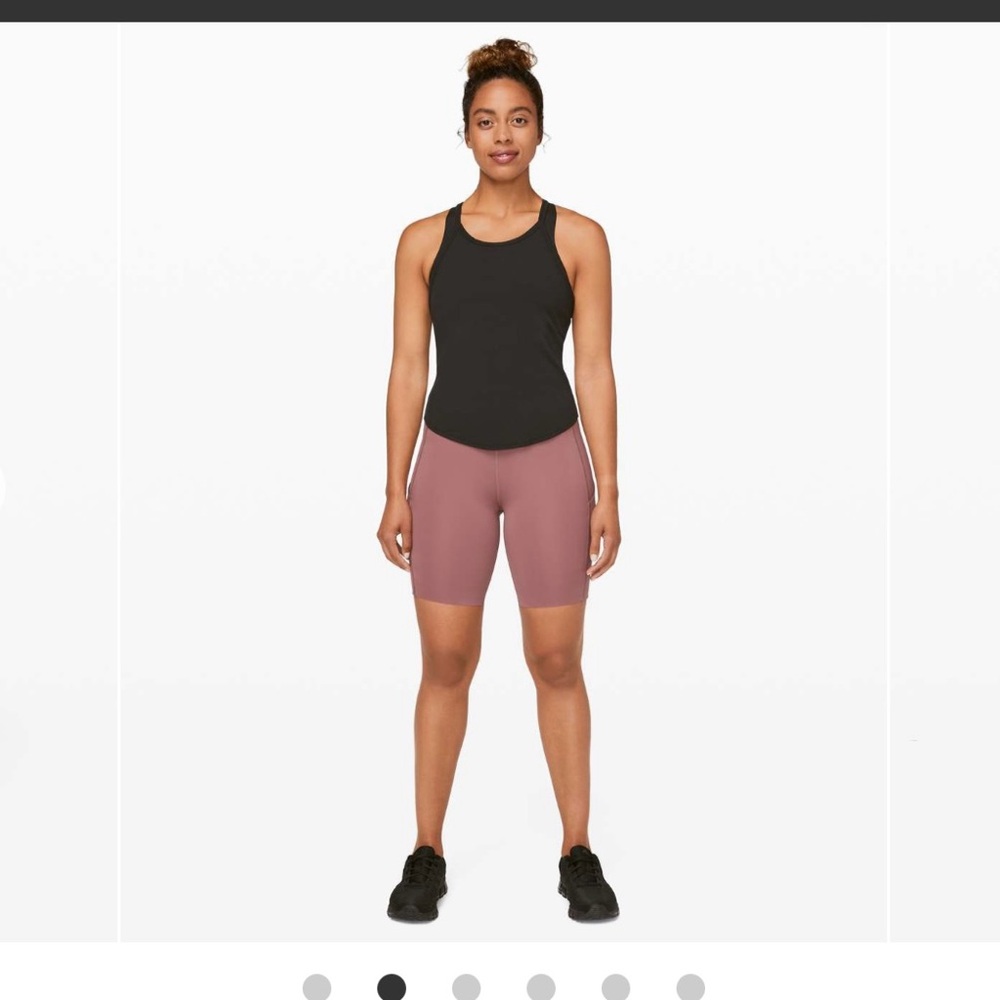 Lululemon Stronger as One High-Rise Short 8" * Lululemon X Barrys, Red Dust